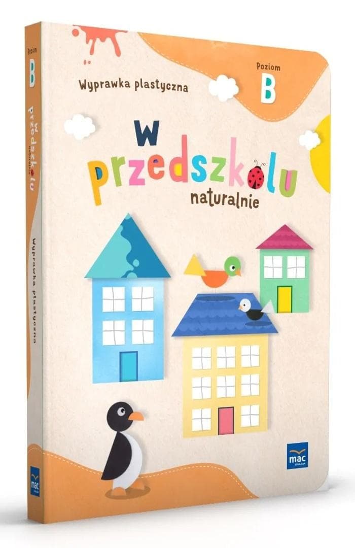 Wyprawka plastyczna do przedszkola poziom B Marzanna Krajewska, Małgorzata Patoka
