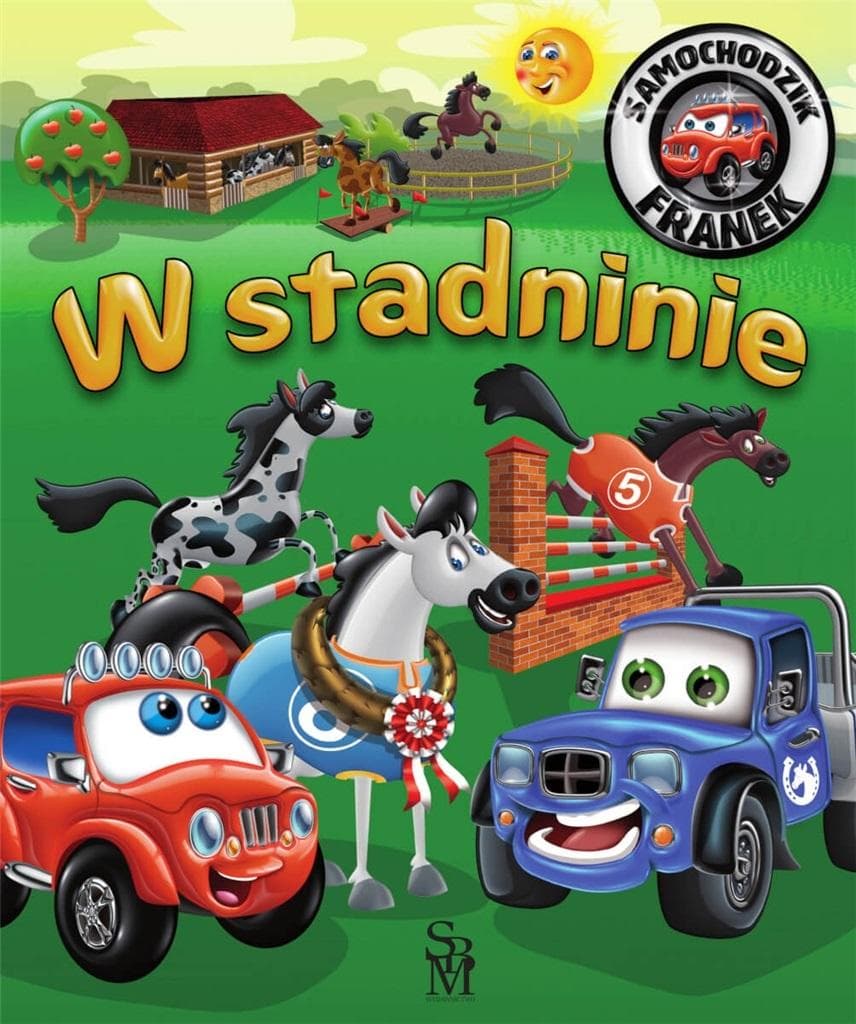 W stadninie Samochodzik Franek książeczka z zadaniami