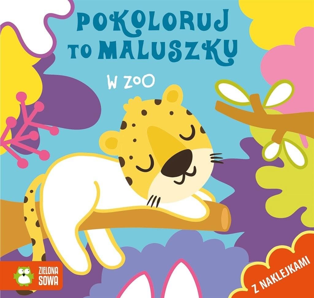 W zoo. Pokoloruj to maluszku - Ewelina Protasewicz