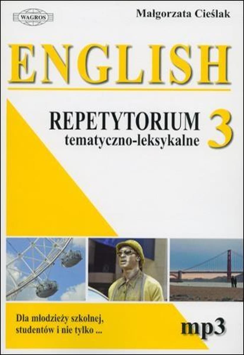 WAGROS Repetytorium z języka angielskiego 3 - tematy leksykalne + MP3