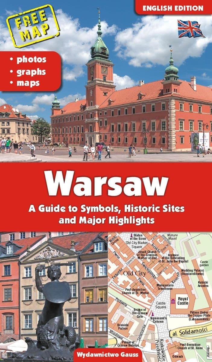 Warszawa. Przewodnik po Symbolach, Zabytkach i Atrakcjach, Wersja Angielska, 2023