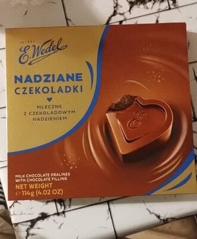 E. Wedel Nadziane czekoladki z czekoladowym nadzieniem 114g