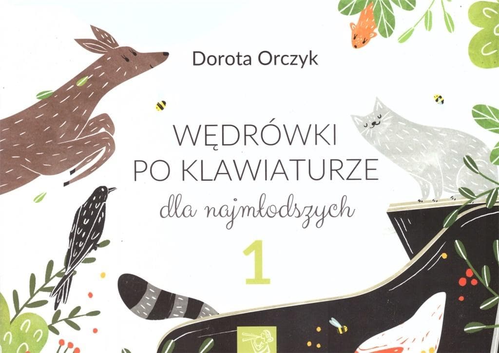 Książka dla dzieci Wędrówki po klawiaturze