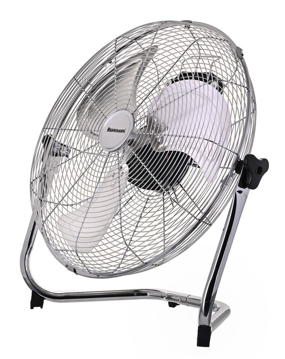 Wentylator podłogowy Ravanson WT-7045 inox - 45cm, 3 prędkości, 110W
