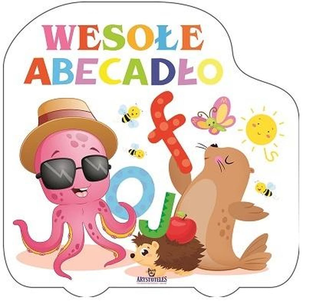 Wesołe Abecadło - książeczka edukacyjna dla dzieci Jarek Żukowski, Ewelina Chmielińska