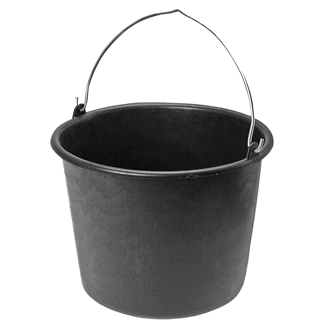 Wiadro budowlane 12 litrów z metalowym uchwytem
