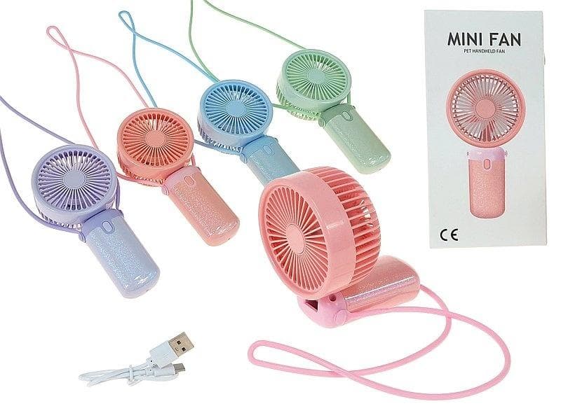 Wiatraczek USB przenośny MIX wzorów