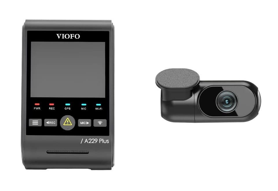 Wideorejestrator samochodowy VIOFO A229 PLUS 2CH-G z GPS