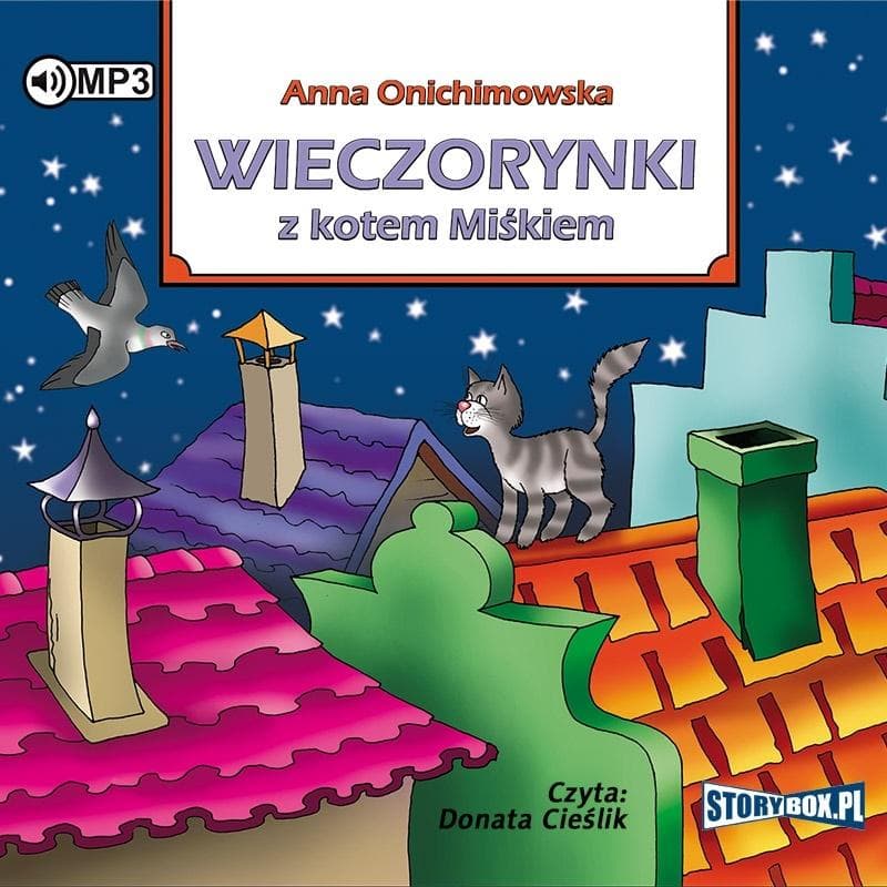 Wieczorynki z kotem Miśkiem - Audiobook Anna Onichimowska