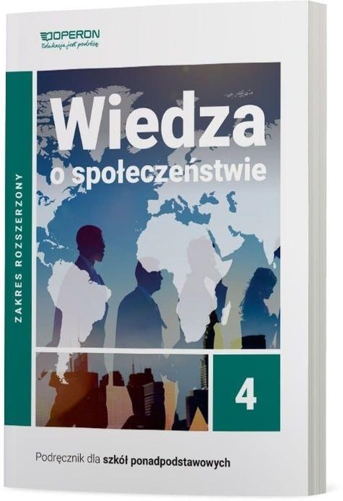 Wiedza o społeczeństwie LO 4 Zakres Rozszerzony Podręcznik Operon