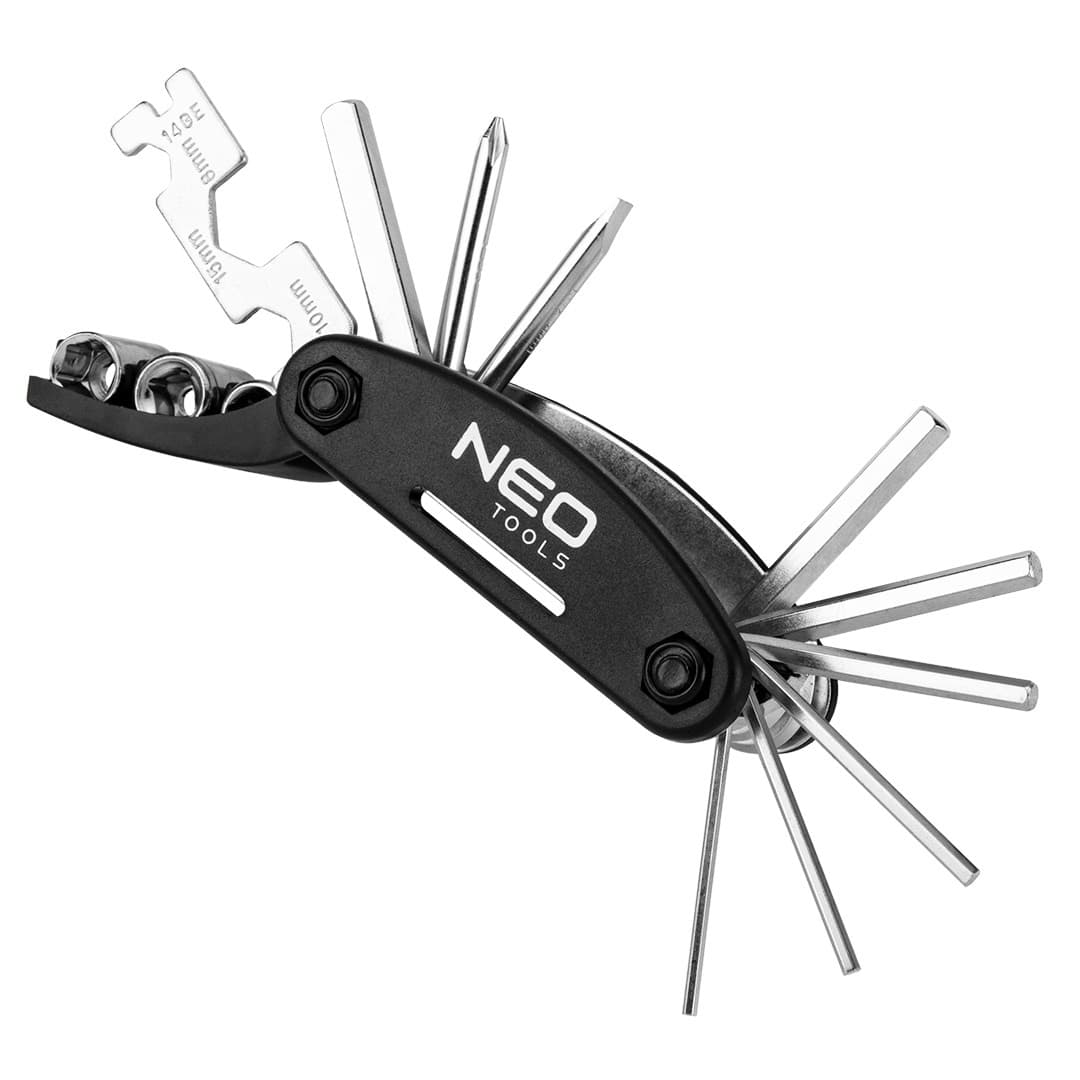 Wielofunkcyjny multitool rowerowy ze stali nierdzewnej