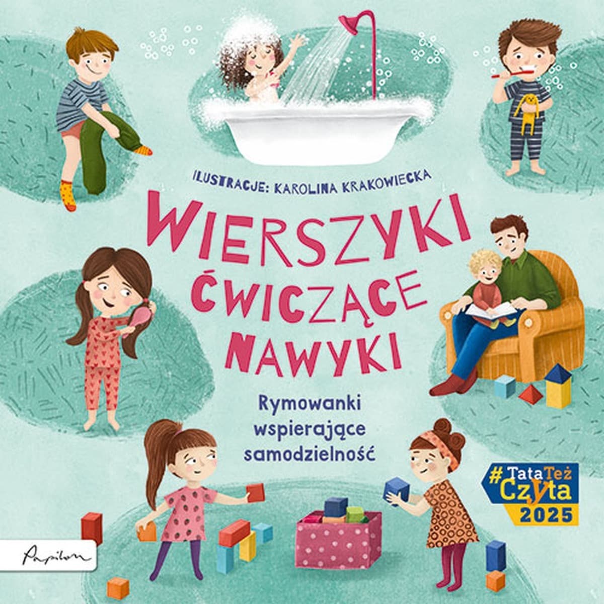 Wierszyki ćwiczące nawyki - książka dla dzieci