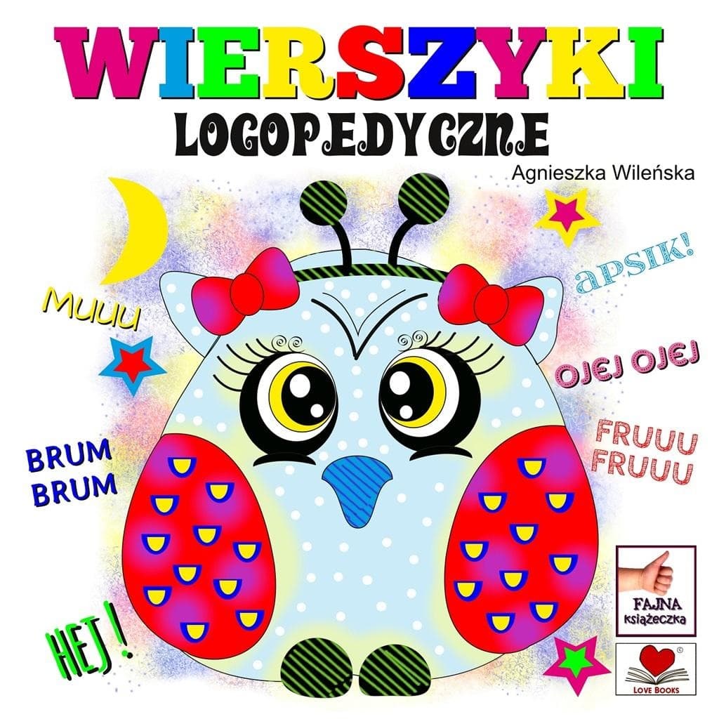 Wierszyki logopedyczne dla dzieci 20 stron - Agnieszka Wileńska