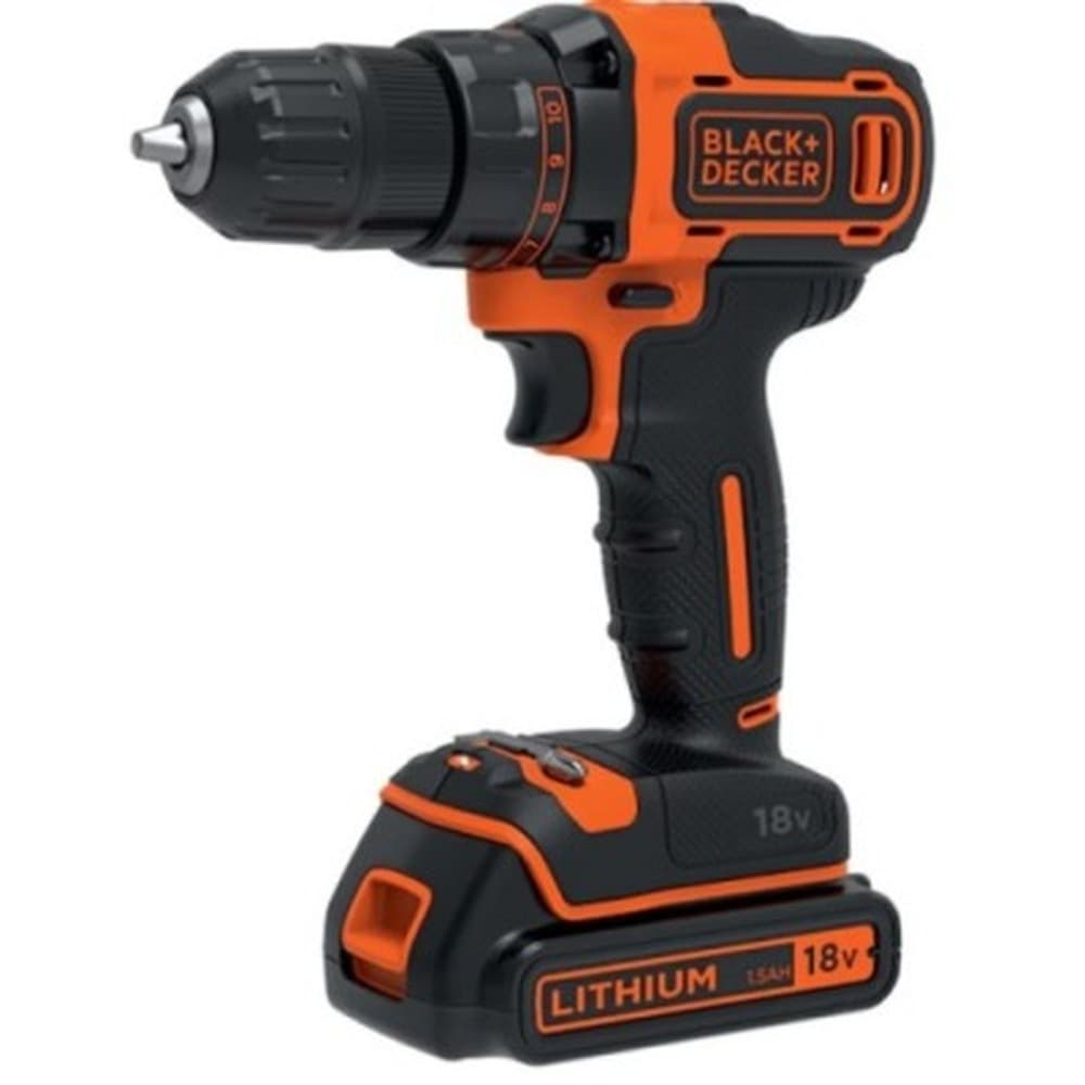 Wiertarko-wkrętarka akumulatorowa 18V Black & Decker BDCDC18HTSA-QW