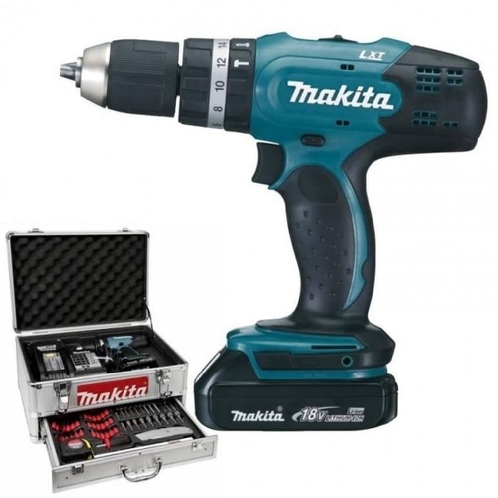 Wiertarko-wkrętarka udarowa 18V Makita DHP453SYEX