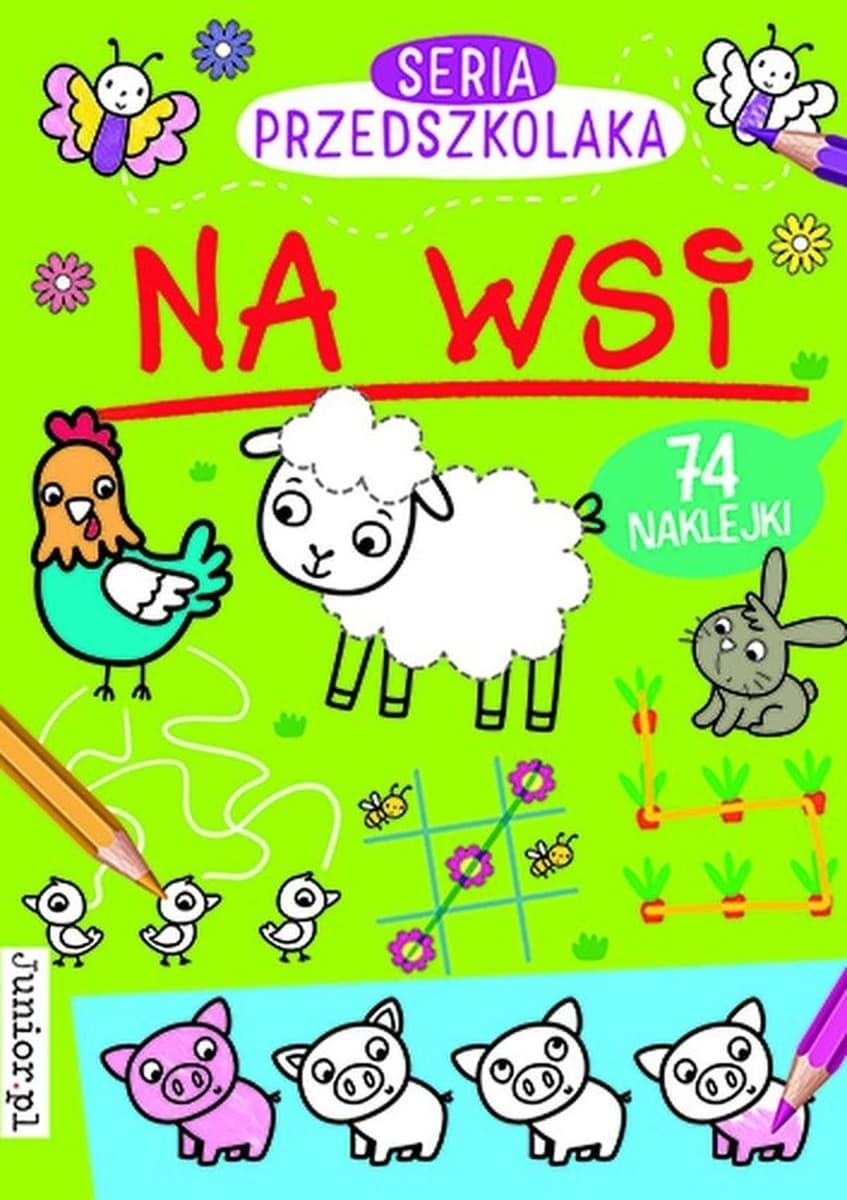 Wieś. Książeczka dla dzieci