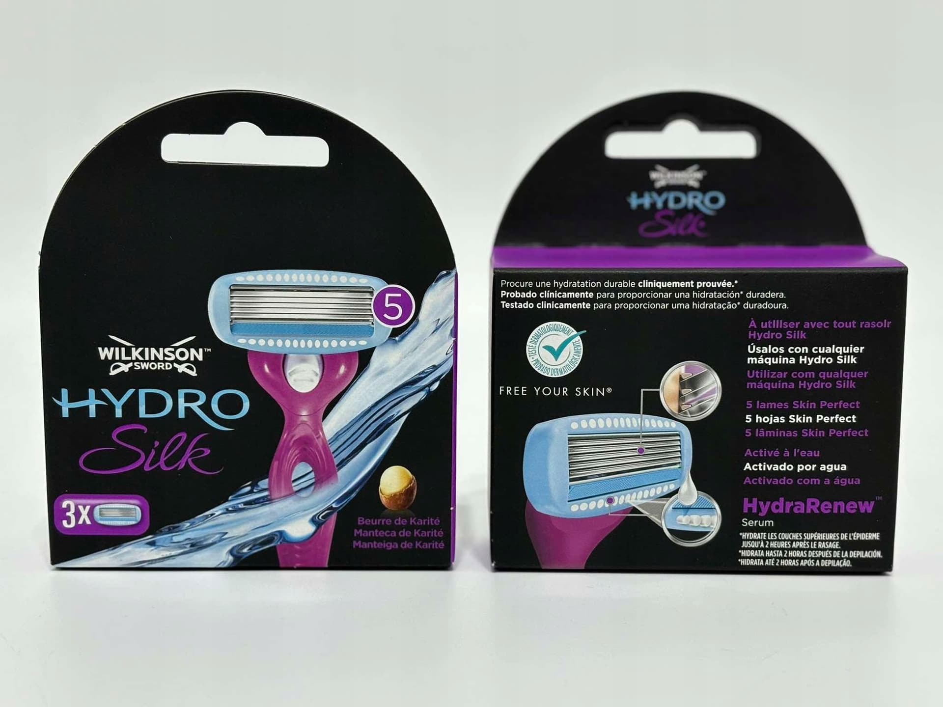 Wilkinson Hydro Silk wkłady wymienne do maszynki do golenia 3 sztuki