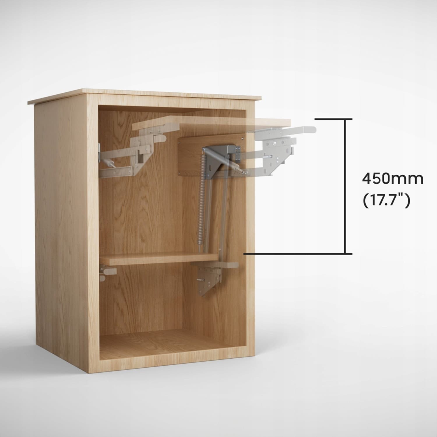 Winda stelaż wysuwanej półki kuchennej Macealn 5-20kg 820x168x106mm