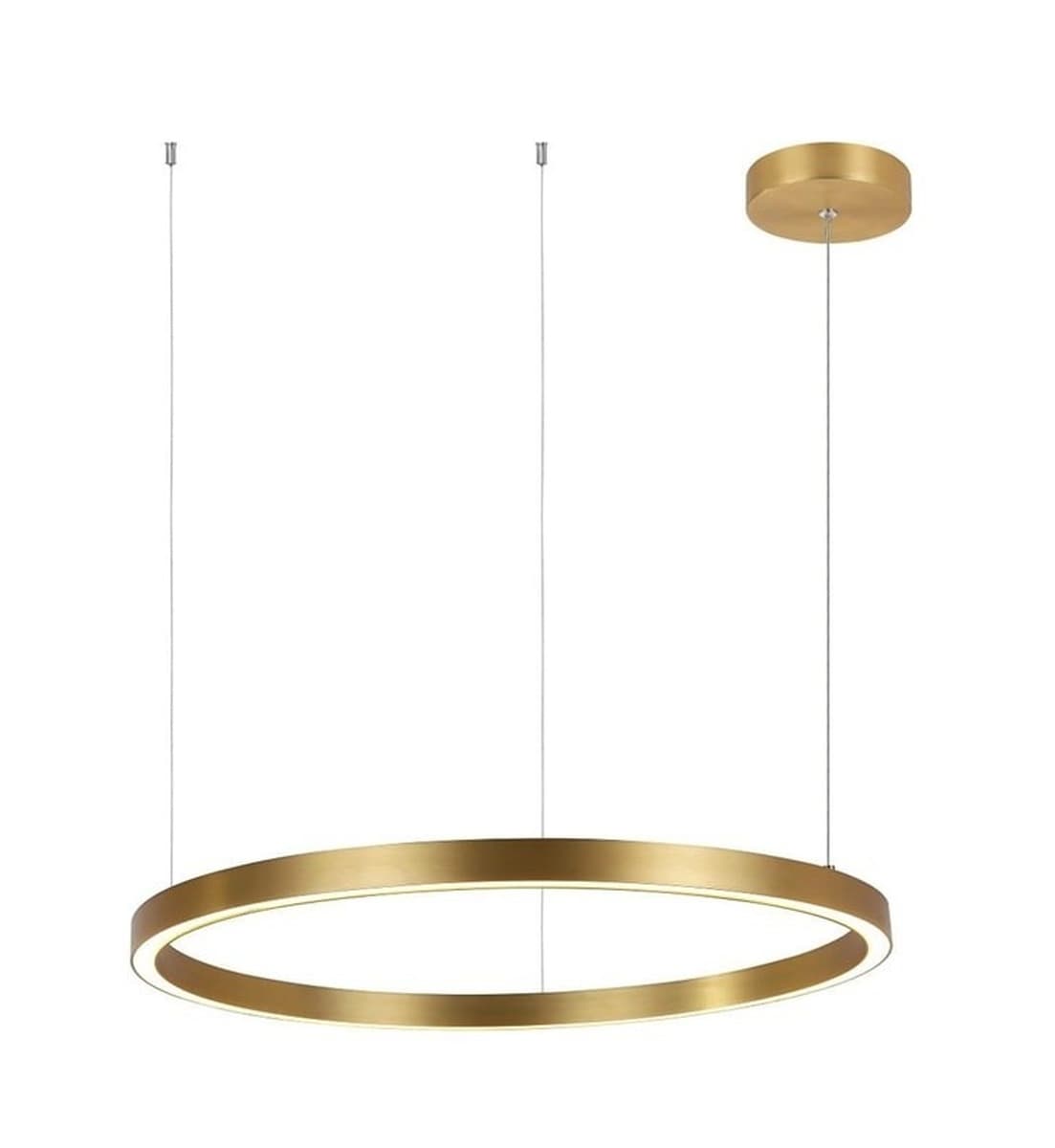 Wisząca lampa LED MIDWAY 60cm Złota