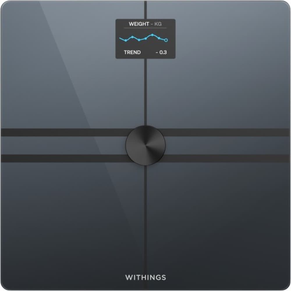 Withings Body Comp - Elektroniczna waga osobowa, 200 kg, dokładność 50 g
