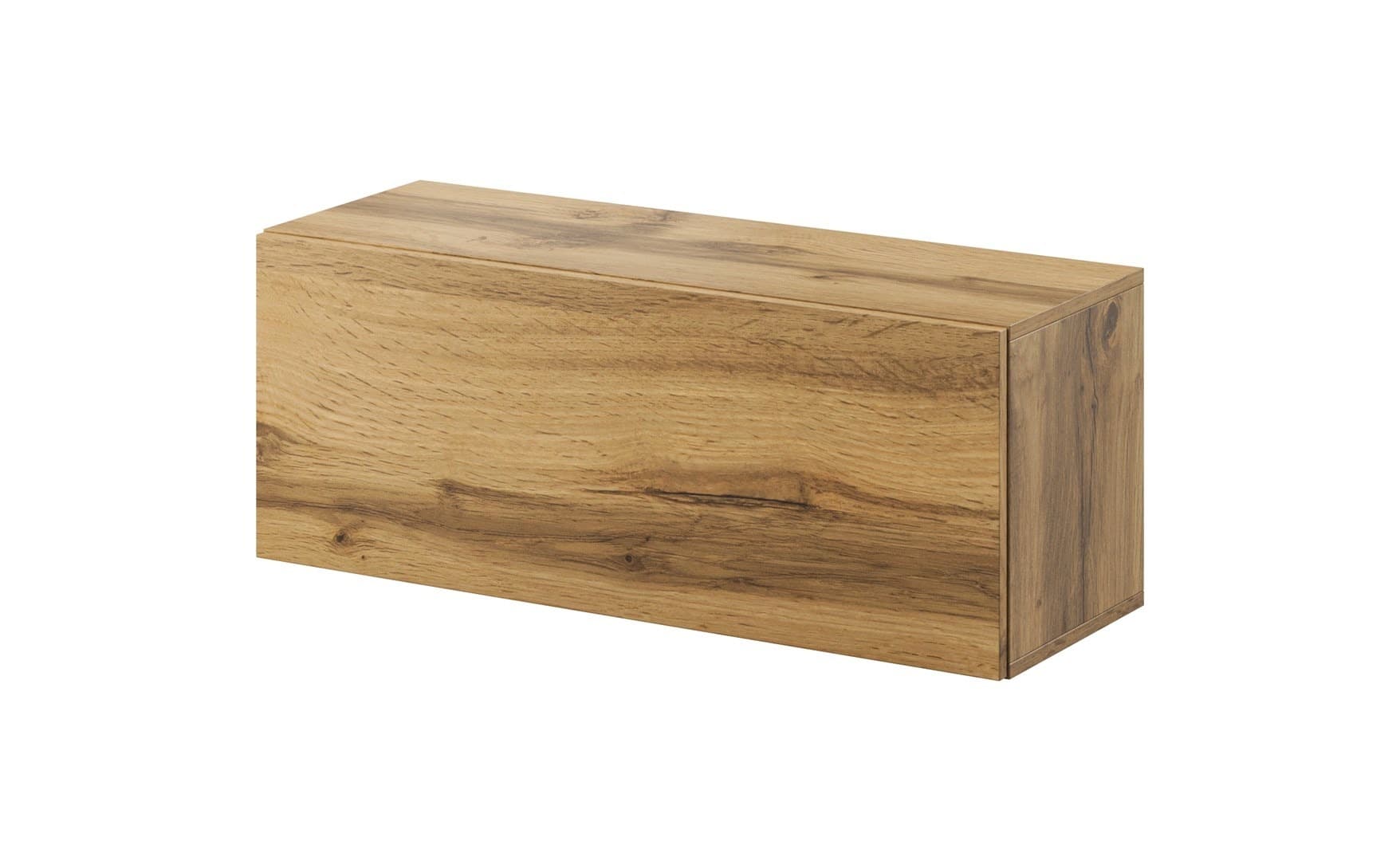 Witryna VIGO 90 pełna dąb wotan 90x35x32 cm