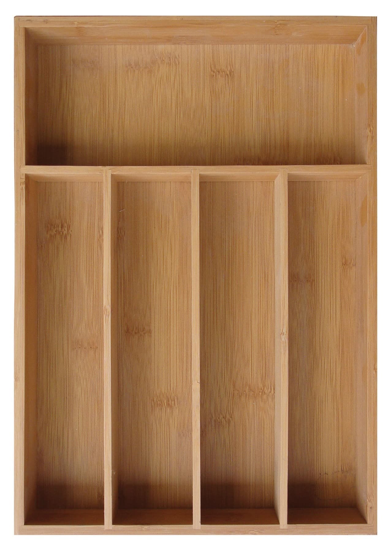 Wkład do szuflady bambusowy Kinghoff 35,5 x 26,5 cm
