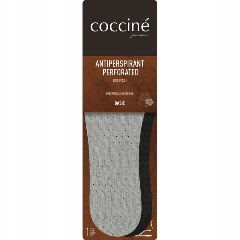 Coccine wkładki do obuwia ANTIPERSPIRANT PERFORATED