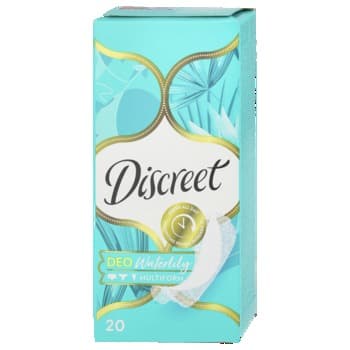 Wkładki higieniczne Discreet Deo Waterlily 20 sztuk