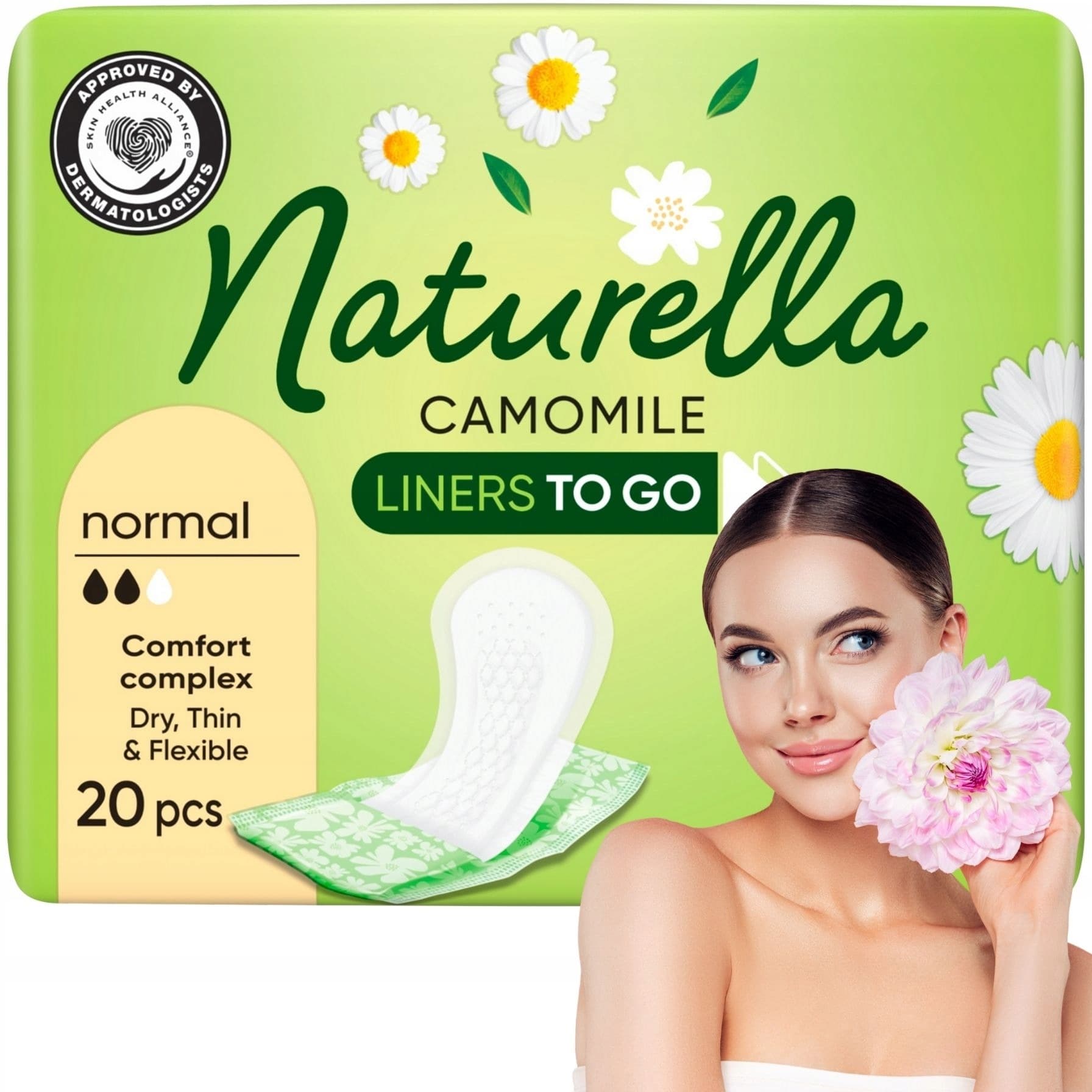 Naturella Normal To Go Wkładki higieniczne 20 sztuk