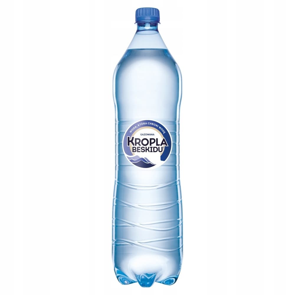 KROPLA BESKIDU gazowana 1,5l - Kaucja