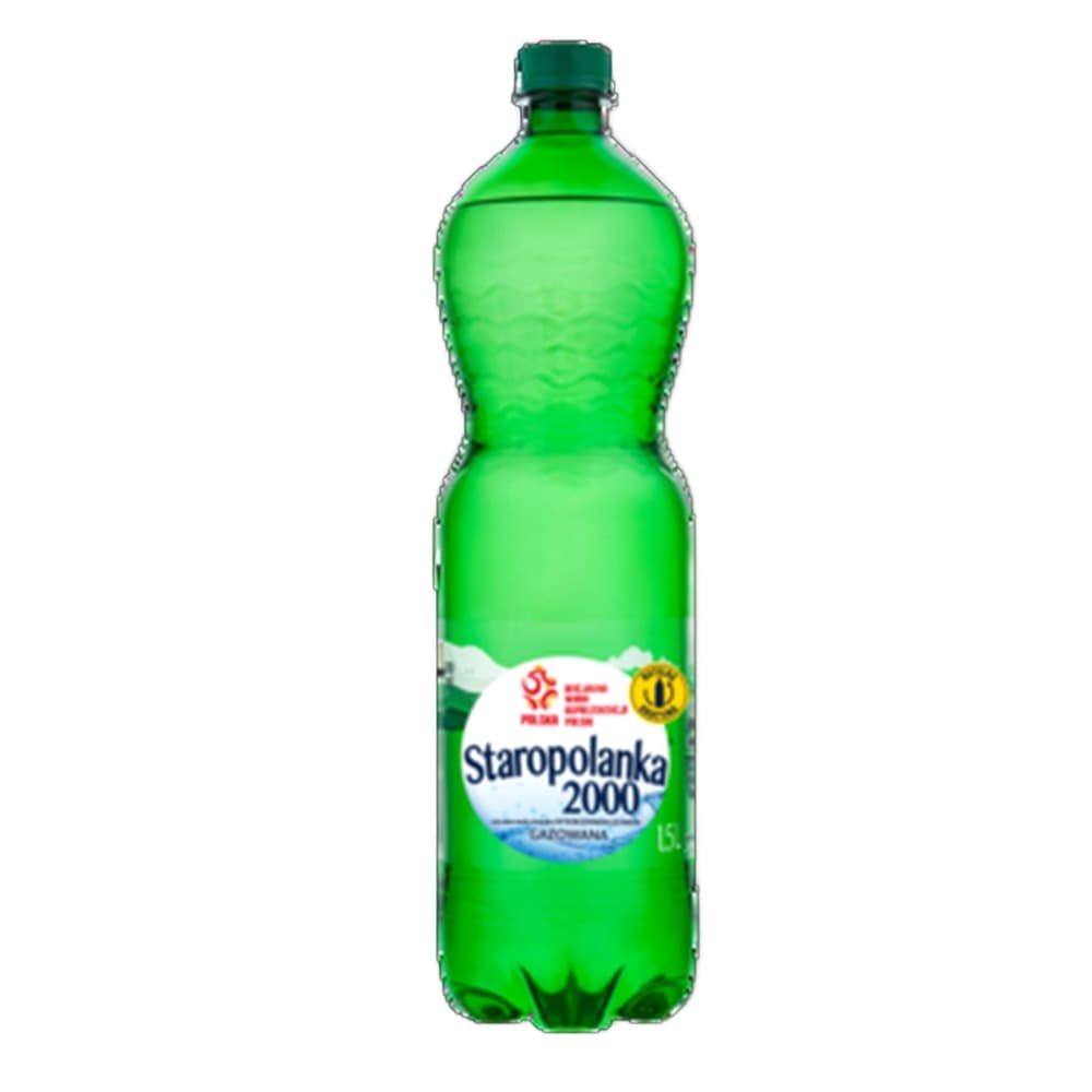 Staropolanka 2000 woda gazowana 1,5 litra DRS