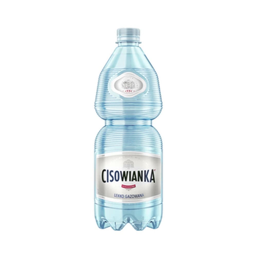Naturalna woda mineralna Cisowianka lekko gazowana 1,0 L kaucja