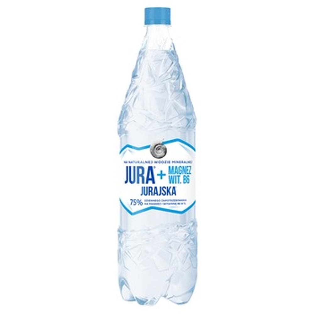 Woda mineralna Jurajska Magnez+B6 lekko gazowana 1,5 l