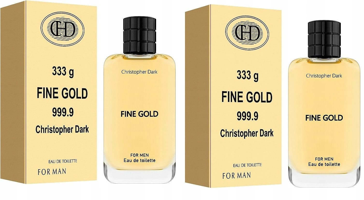 CHD Woda toaletowa dla mężczyzn Fine Gold 100 ml