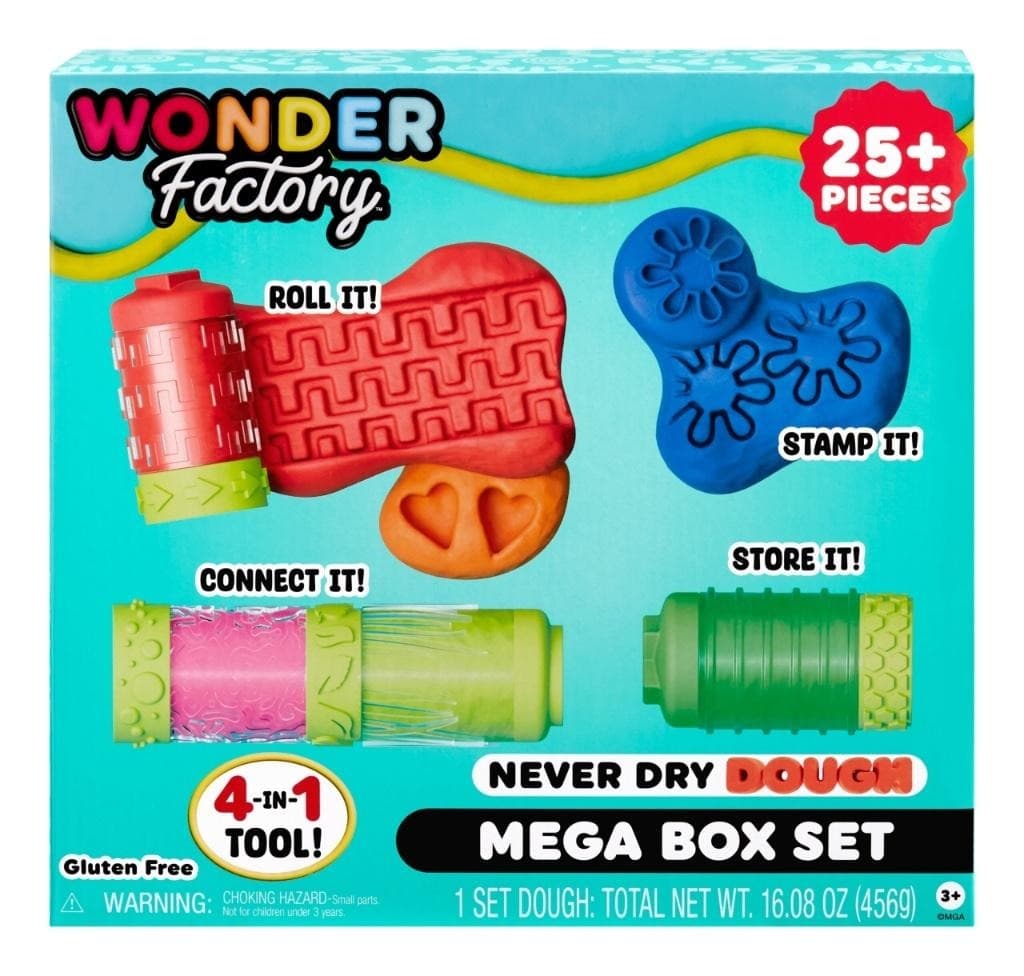 Wonder Factory Ciastolina Mega Zestaw 8 Kolorów