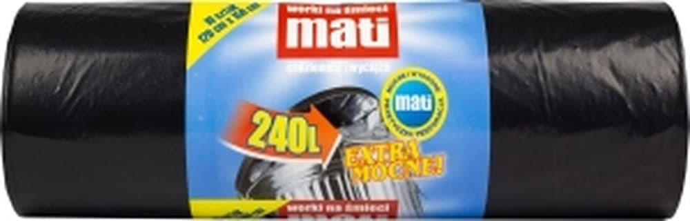Worki na śmieci LDPE czarne 10L 10 szt. Mati