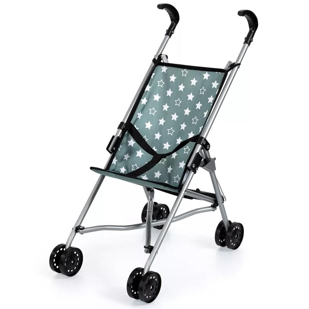 Wózek spacerowy dla lalek Buggy zielony do 46 cm