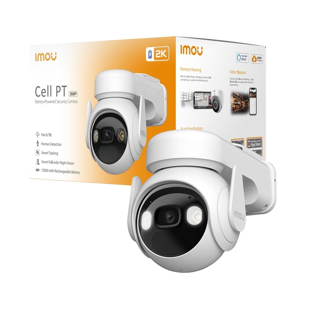 Kamera IP Imou Cell PT do monitoringu zewnętrznego 2304 x 1296 px