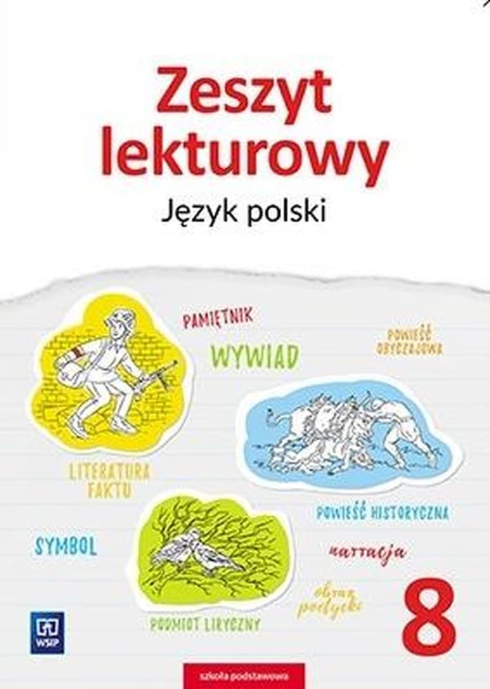 WSiP Zeszyt ćwiczeń Lekturowy Klasa 8