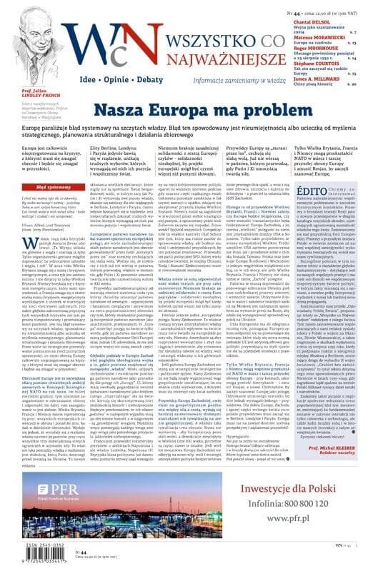 Wszystko, co Najważniejsze nr 44 - pismo idei i opinii
