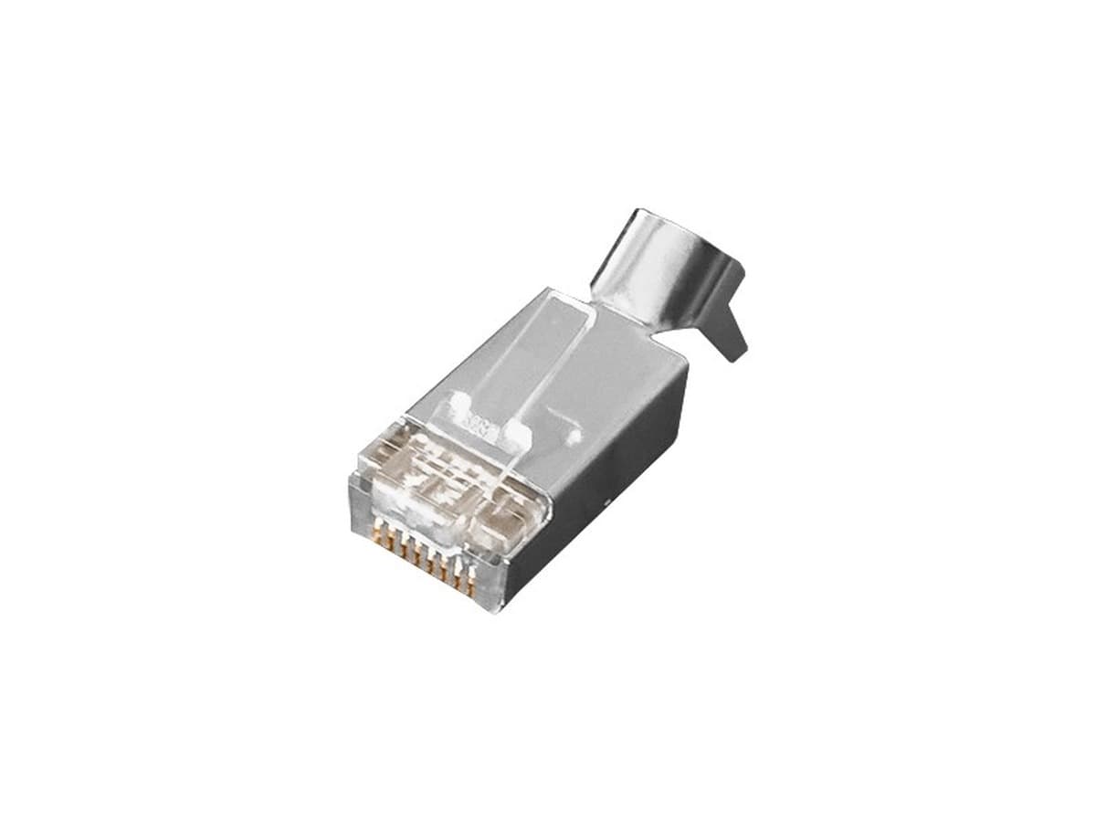 Wtyk RJ45 STP 23AWG do zaciskania ekranowany metalowy 1 sztuka
