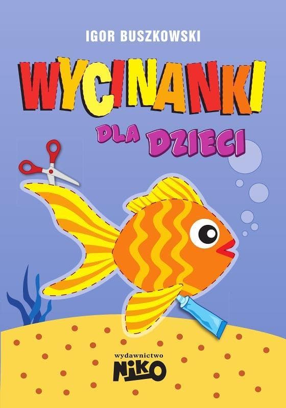 Niko Wycinanki dla dzieci: 16 kart z kolorowymi wzorami