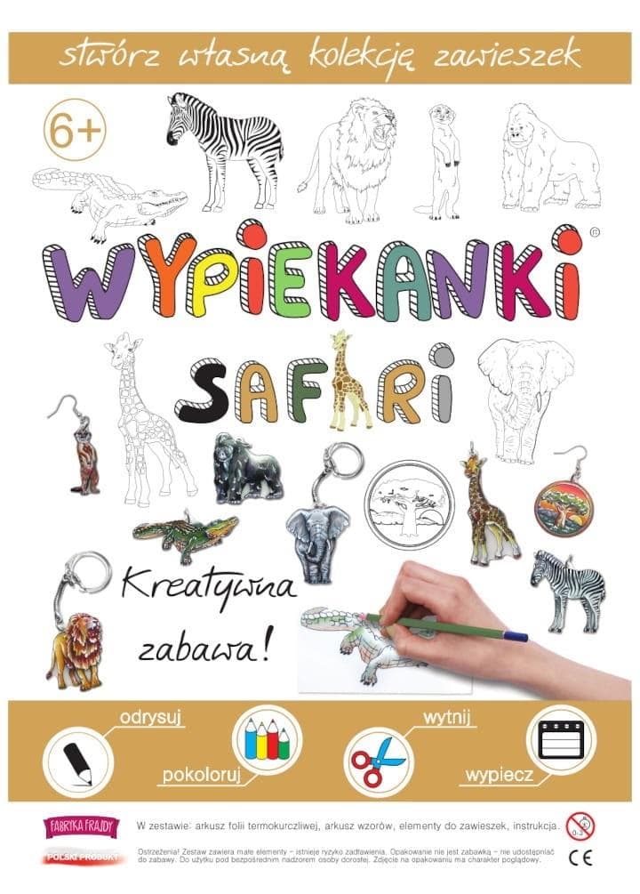 Zestaw kreatywny Wypiekanki Safari do tworzenia ozdób