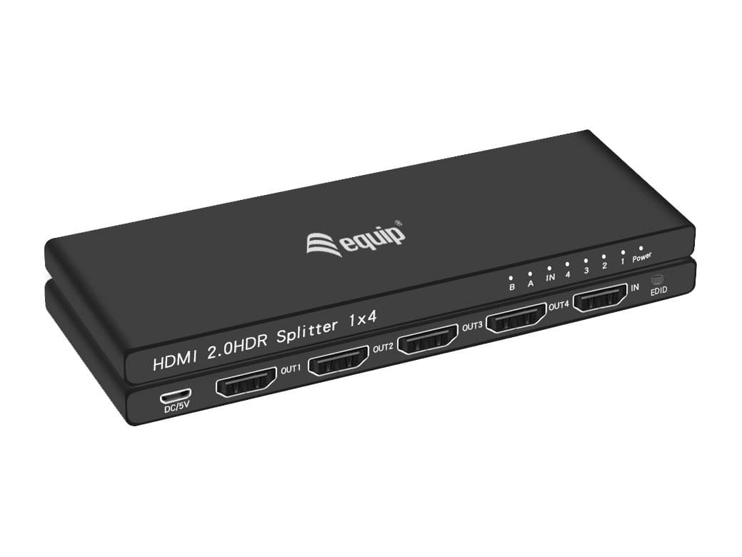 Rozdzielacz wideo HDMI 4 porty