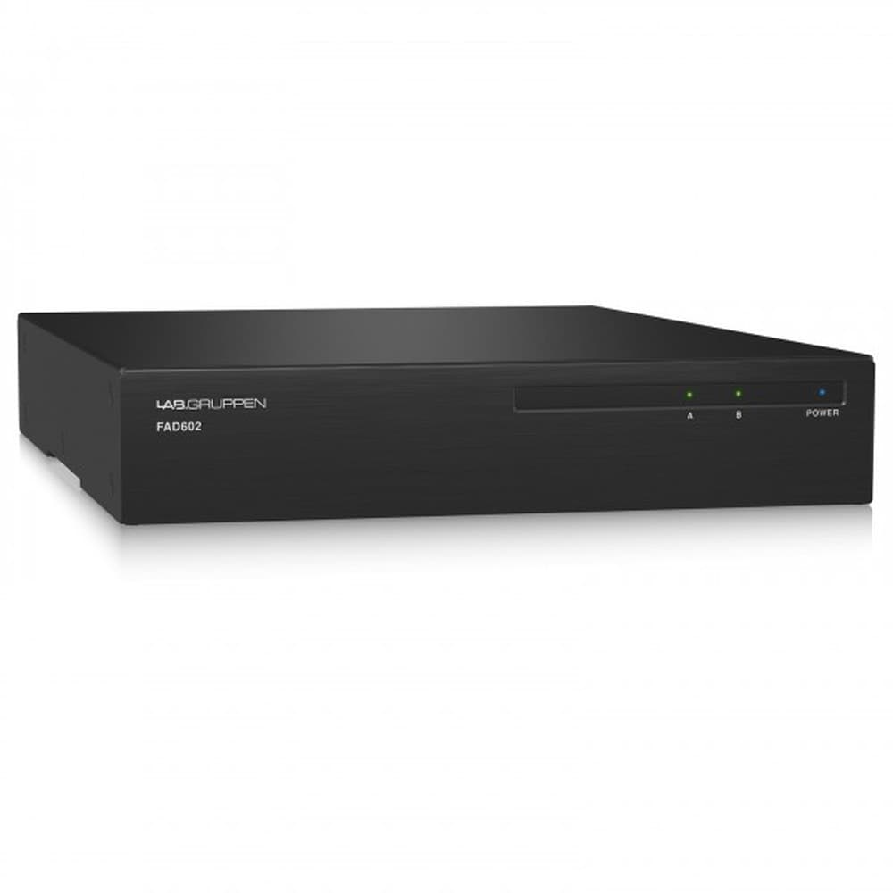 Wzmacniacz Lab Gruppen FAD602 2 x 60W 4Ohm z portem Dante