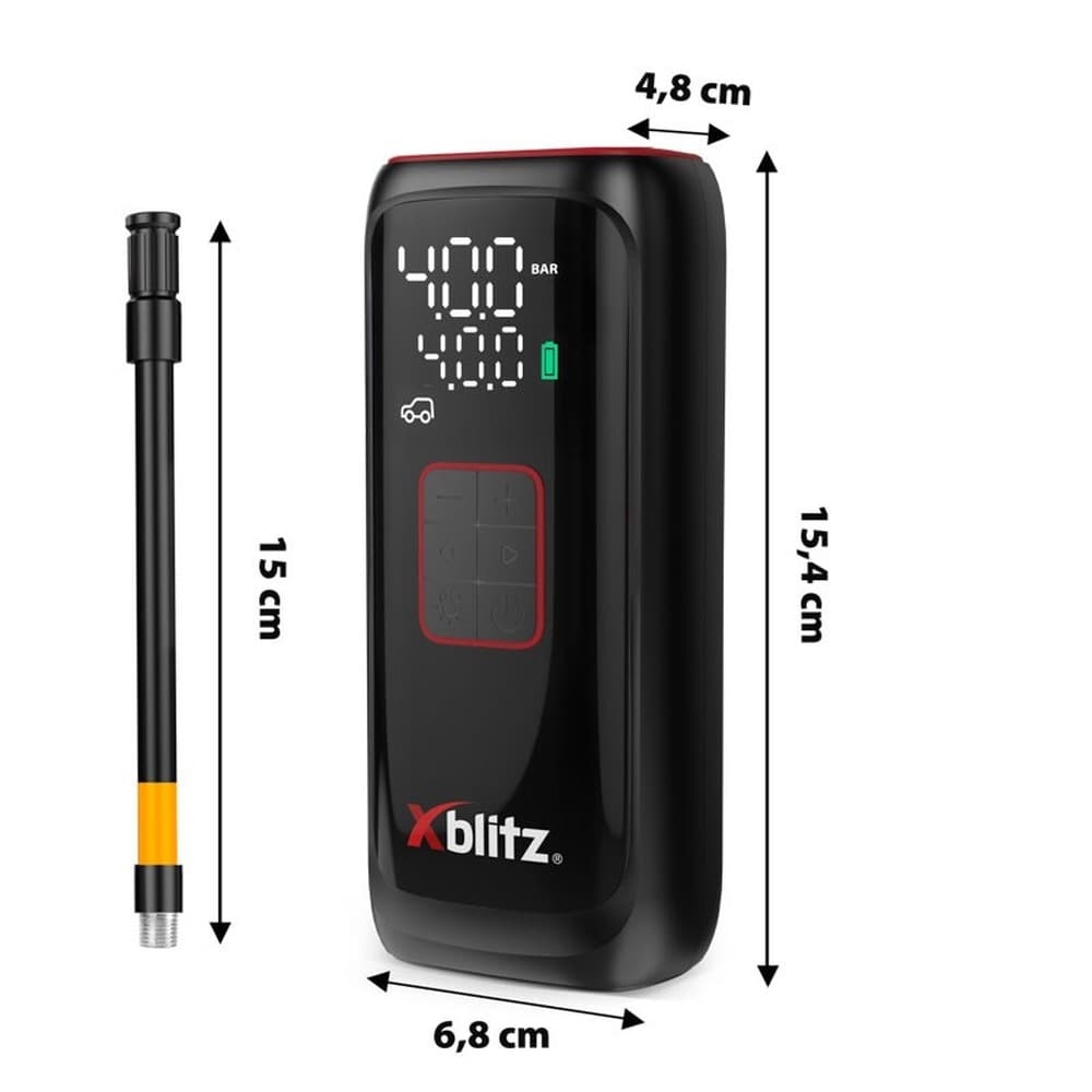Pompka Elektryczna Xblitz Airmaster Bezprzewodowa z Powerbankiem