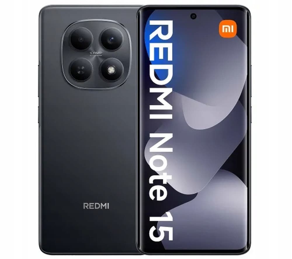 Smartfon Xiaomi Redmi Note 15 4G 8/256GB Czarny
