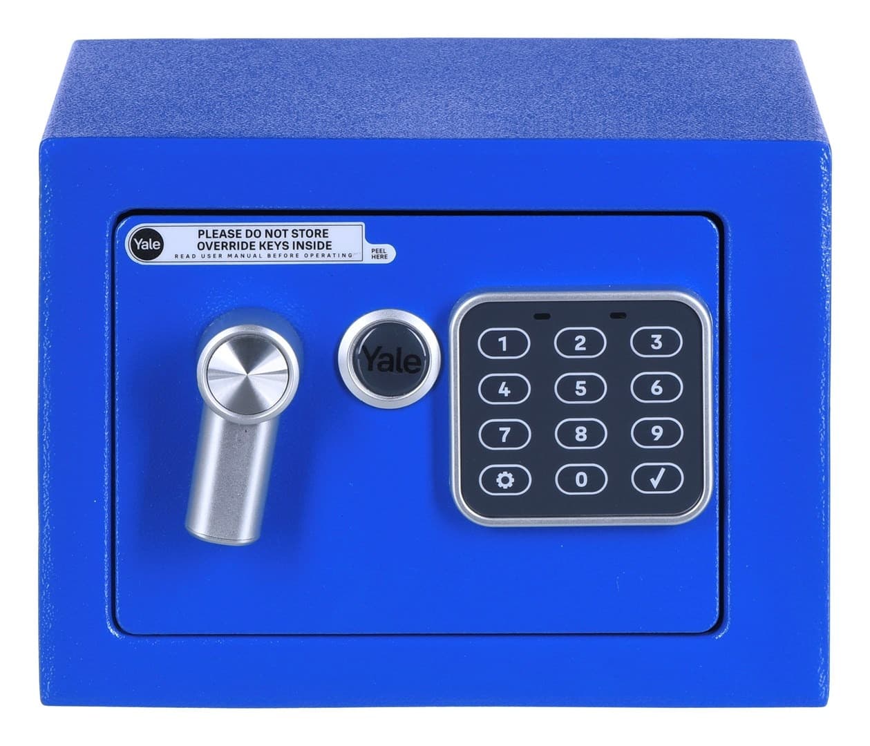 Yale Mini Elektroniczny Sejf Podstawowy Niebieski