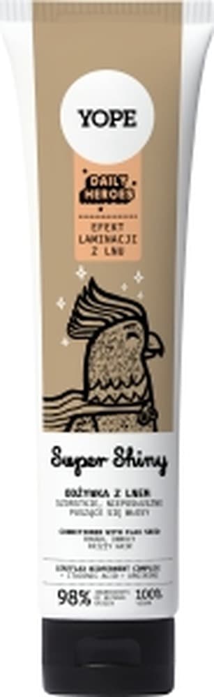 Yope Odżywka Super Shiny z Lnem do Włosów 170 ml
