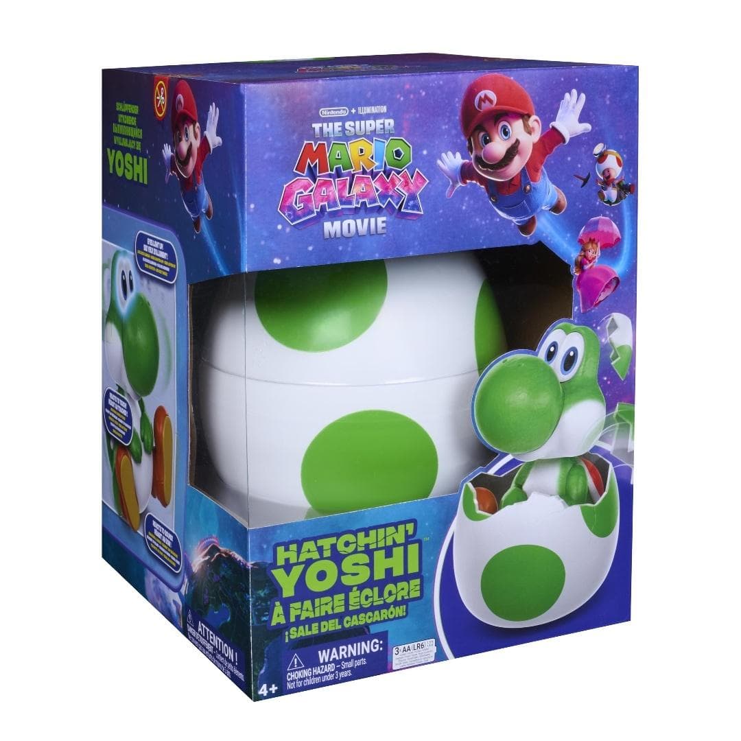Interaktywny Yoshi wykluwający się z jajeczka Super Mario Galaxy